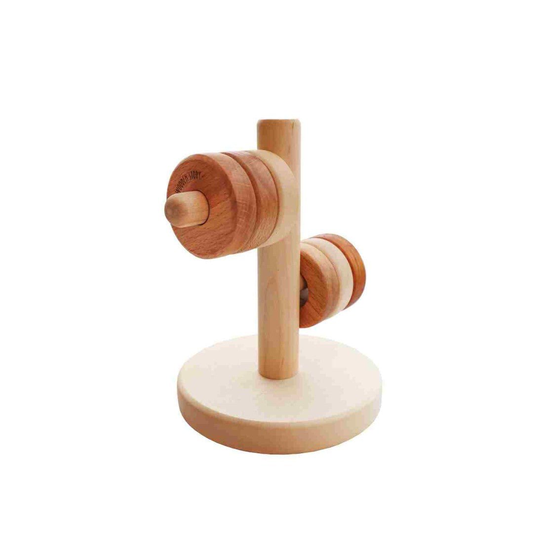 Montessori Wooden Horizontal Tower Puzzle - Tiny Tugz™