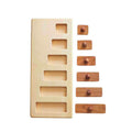 Montessori Wooden Jigsaw Puzzle Blocks (Long & Short) - Tiny Tugz™