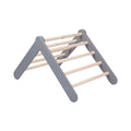 Montessori Wooden Ladder for Children – 9-Rung Birch Climbing Frame (Grey) - Tiny Tugz™