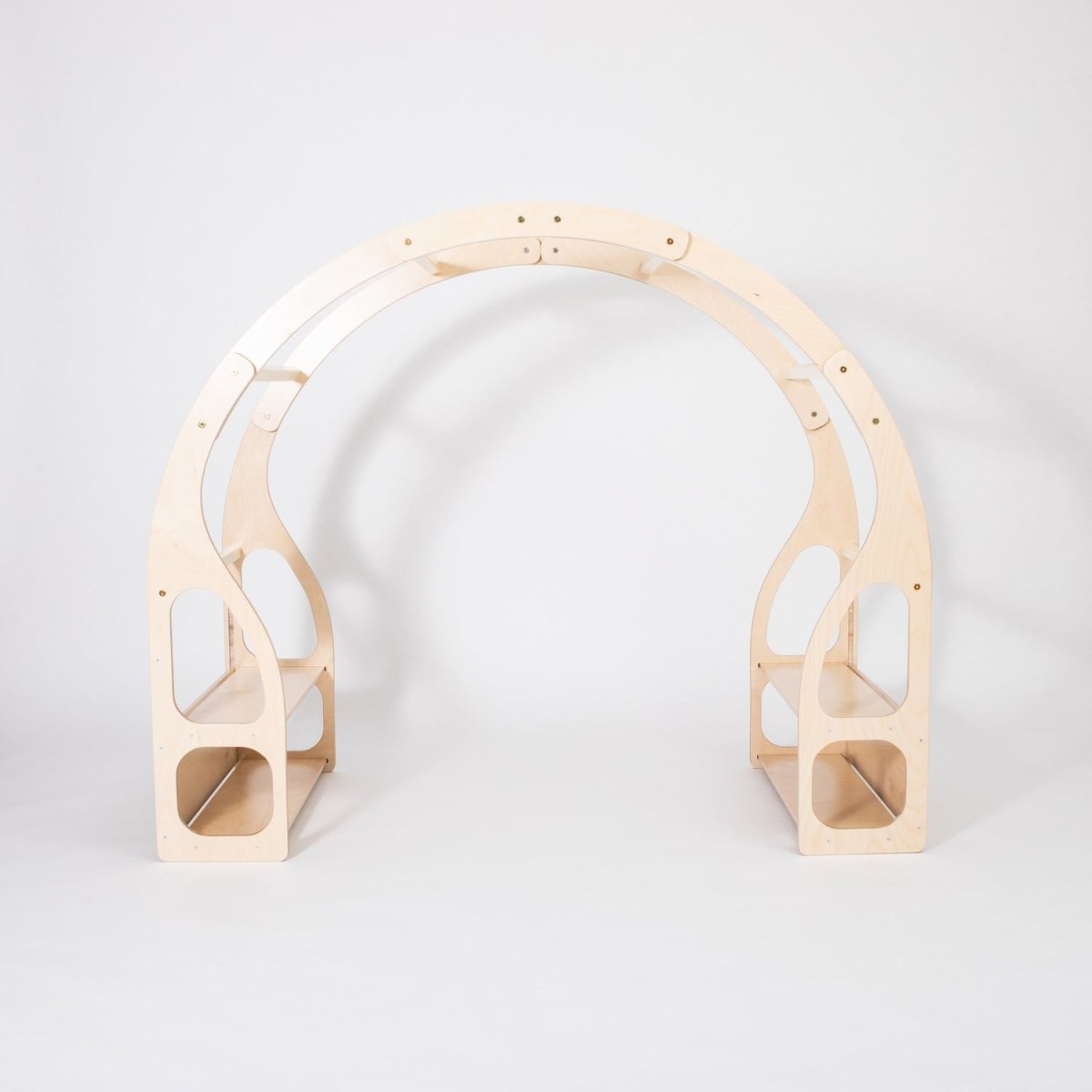 Montessori Wooden Play Stand – Modular Fort & Toy Shelf - Tiny Tugz™
