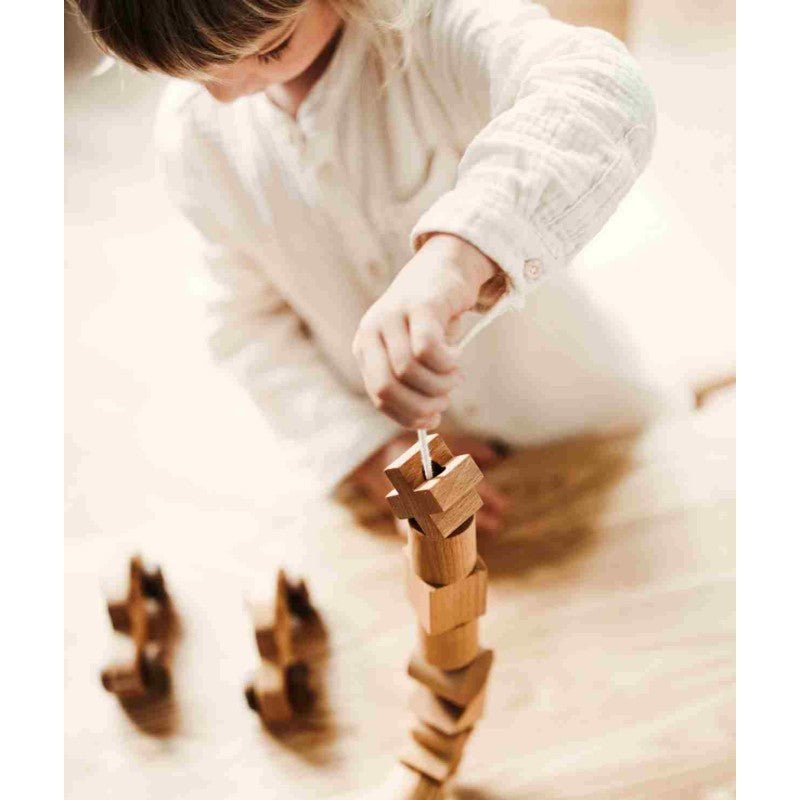 Montessori Wooden Threading Needle (XL) - Tiny Tugz™