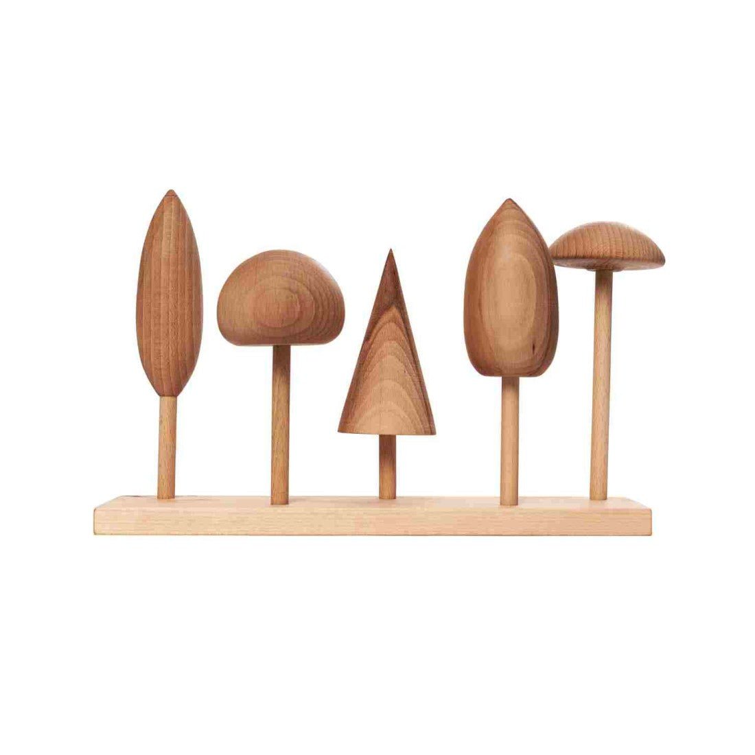 Montessori Wooden Tree Crown Puzzle - Tiny Tugz™