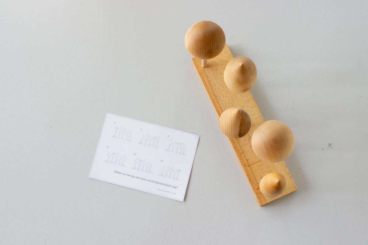 Montessori Wooden Tree Crown Puzzle - Tiny Tugz™