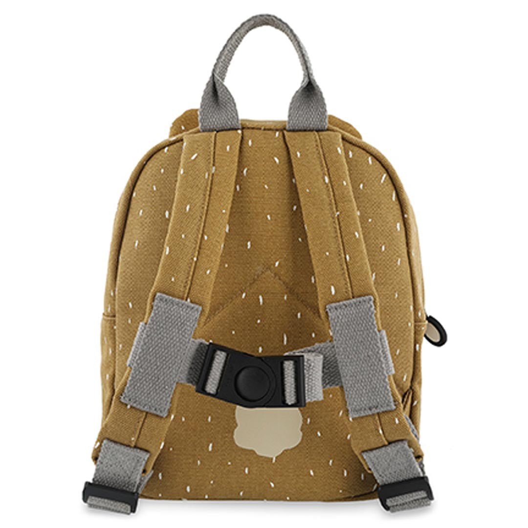 Mr. Bear Recycled Cotton Kids Backpack (Small) – Lightweight, Water-Repellent & Sustainable - Tiny Tugz™