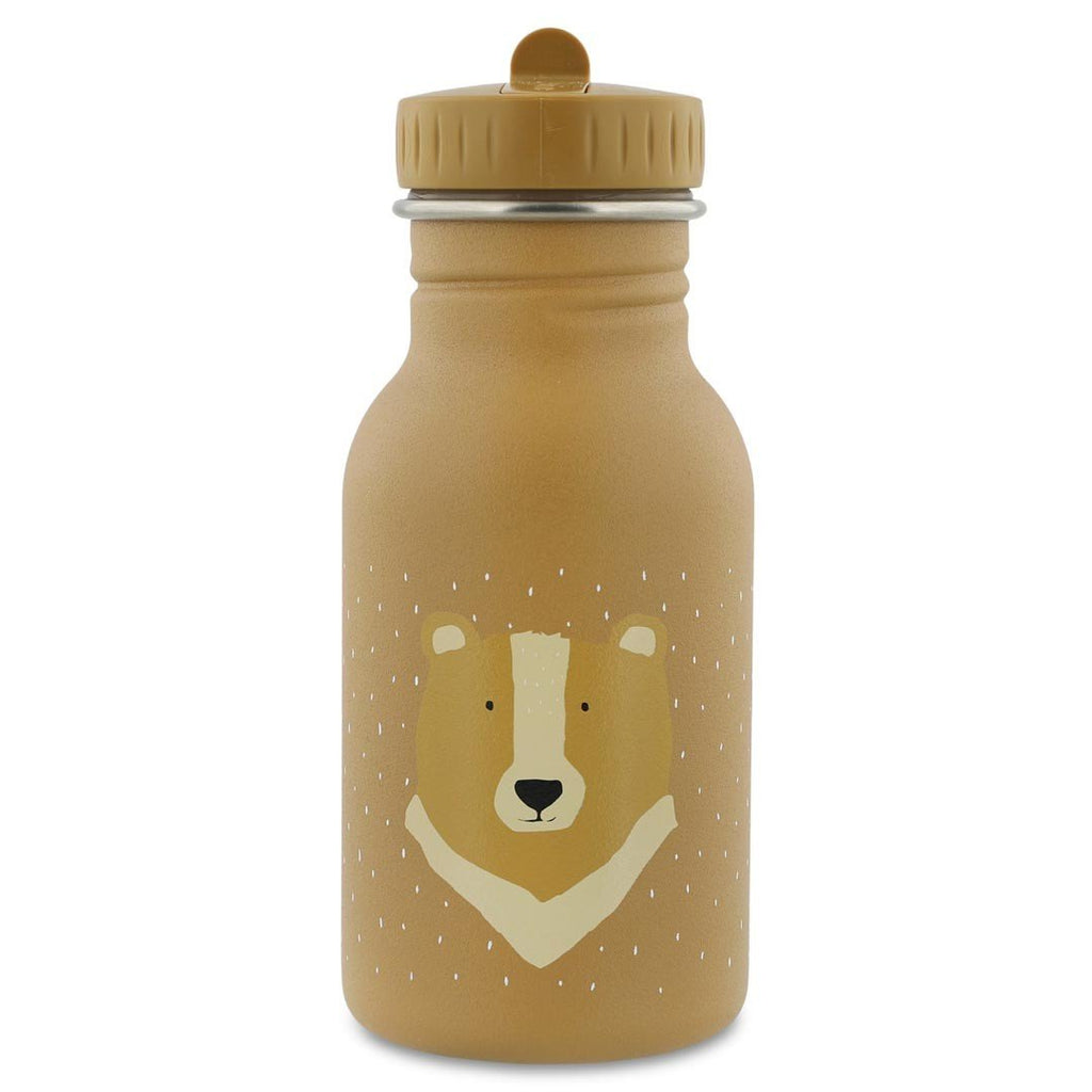Mr. Bear Stainless Steel Water Bottle 350 ml – Durable, Safe Hydration for Kids - Tiny Tugz™