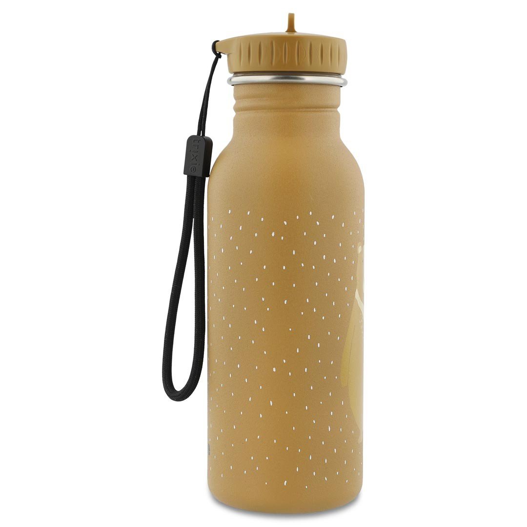 Mr. Bear Stainless Steel Water Bottle 500 ml – Durable, Safe Hydration for Kids - Tiny Tugz™