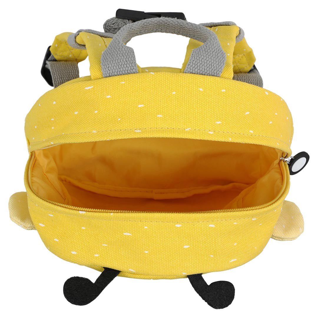 Mr. Bumblebee Recycled Cotton Kids Backpack (Regular) – Lightweight, Water-Repellent & Sustainable - Tiny Tugz™