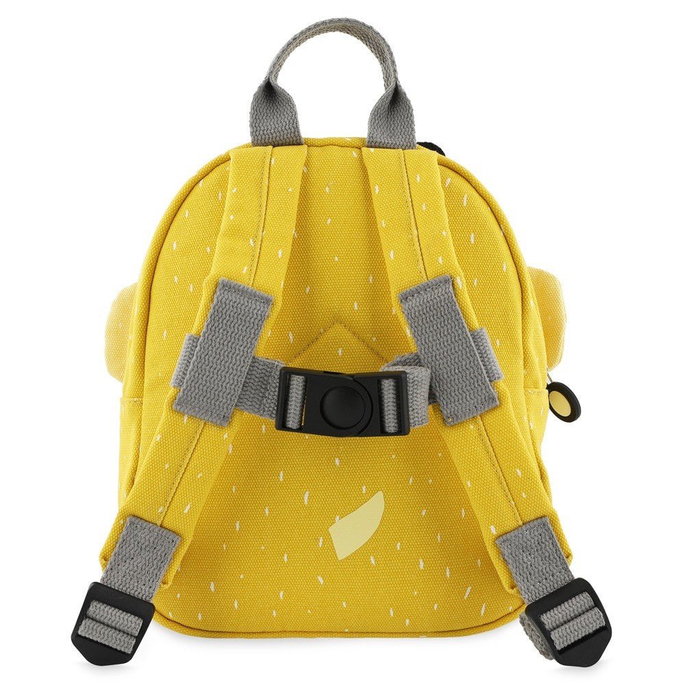 Mr. Bumblebee Recycled Cotton Kids Backpack (Regular) – Lightweight, Water-Repellent & Sustainable - Tiny Tugz™