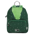 Mr. Crocodile Recycled Cotton Kids Backpack (Regular) – Lightweight, Water-Repellent & Sustainable - Tiny Tugz™