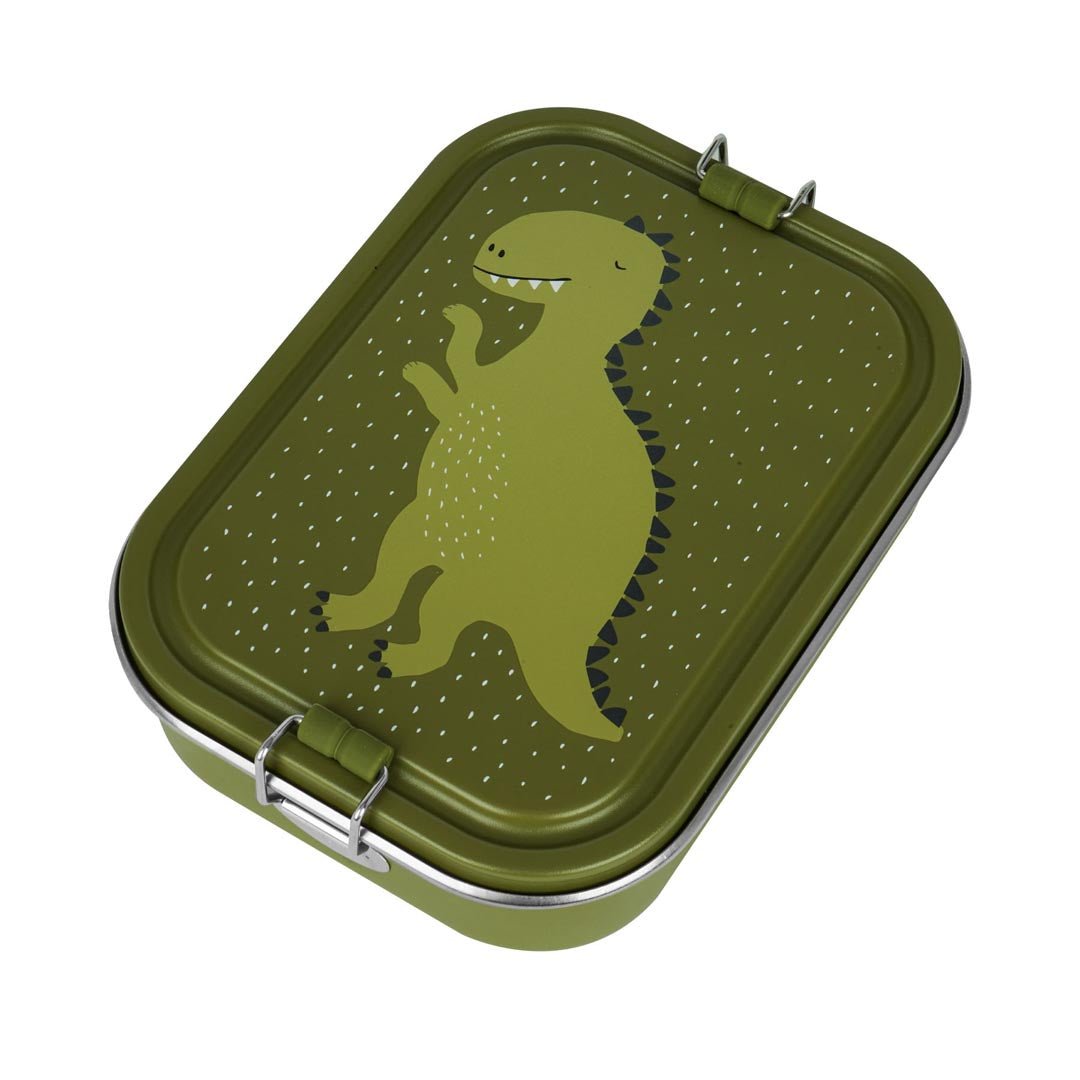 Mr. Dino Stainless Steel Lunch Box for Kids (Large) – Safe, Non-Toxic & Sustainable Food Storage - Tiny Tugz™