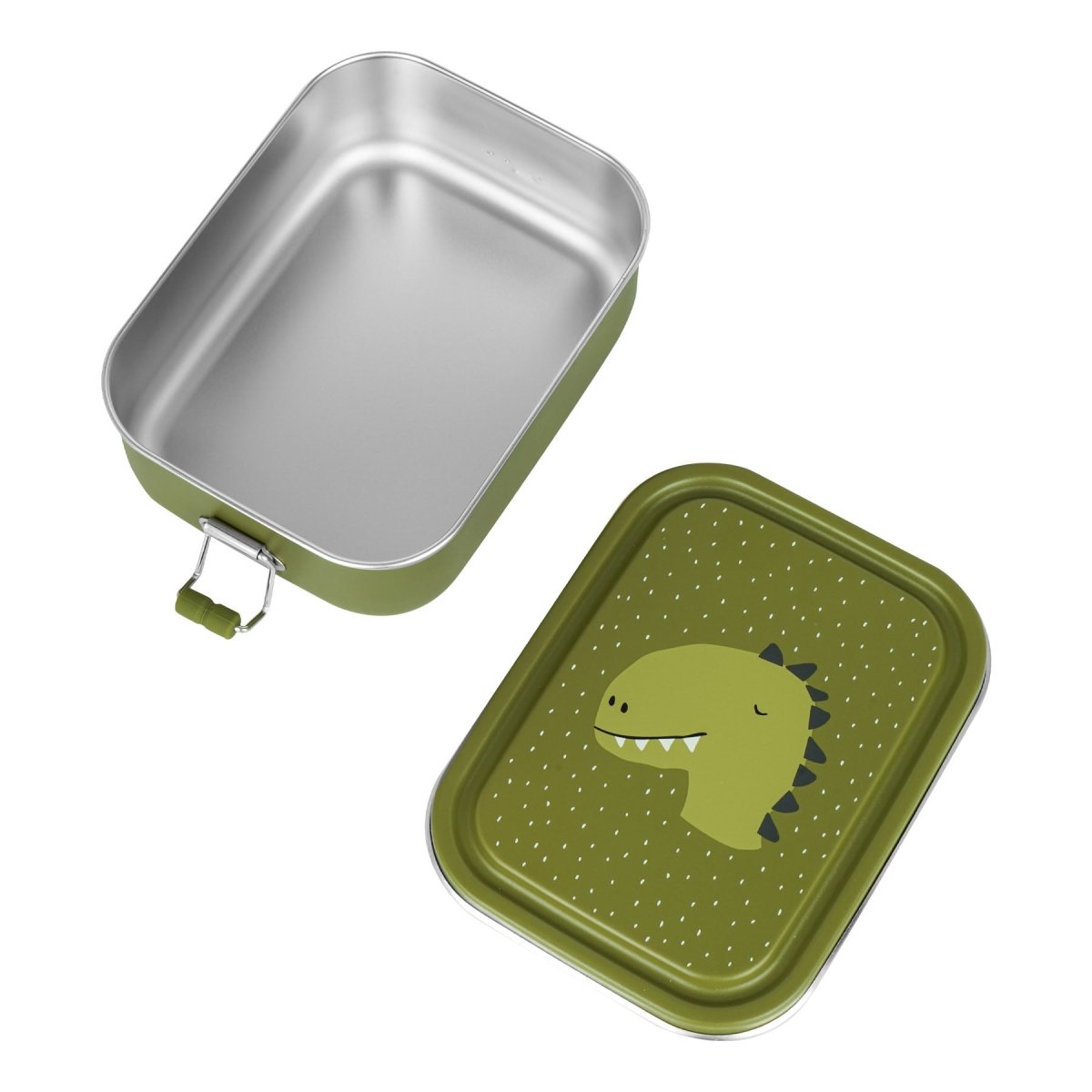 Mr. Dino Stainless Steel Lunch Box for Kids (Small) – Safe, Non-Toxic & Sustainable Food Storage - Tiny Tugz™