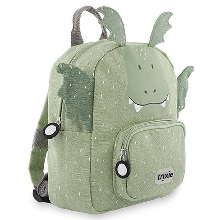 Mr. Dragon Recycled Cotton Kids Backpack (Small) – Lightweight, Water-Repellent & Sustainable - Tiny Tugz™