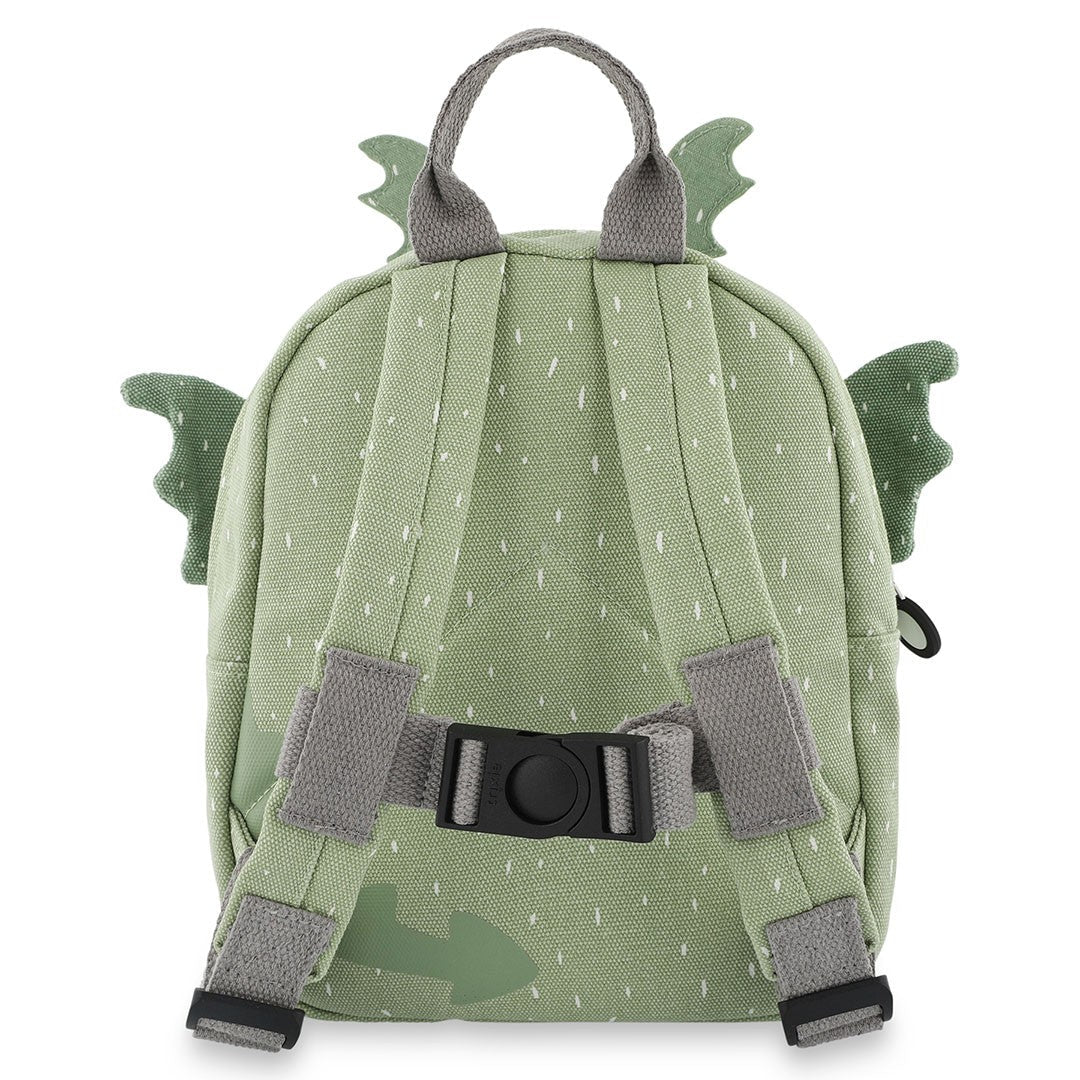 Mr. Dragon Recycled Cotton Kids Backpack (Small) – Lightweight, Water-Repellent & Sustainable - Tiny Tugz™