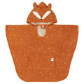 Mr. Fox Organic Cotton Kids Hooded Towel Poncho – Ultra-Soft, Absorbent & Sustainable - Tiny Tugz™