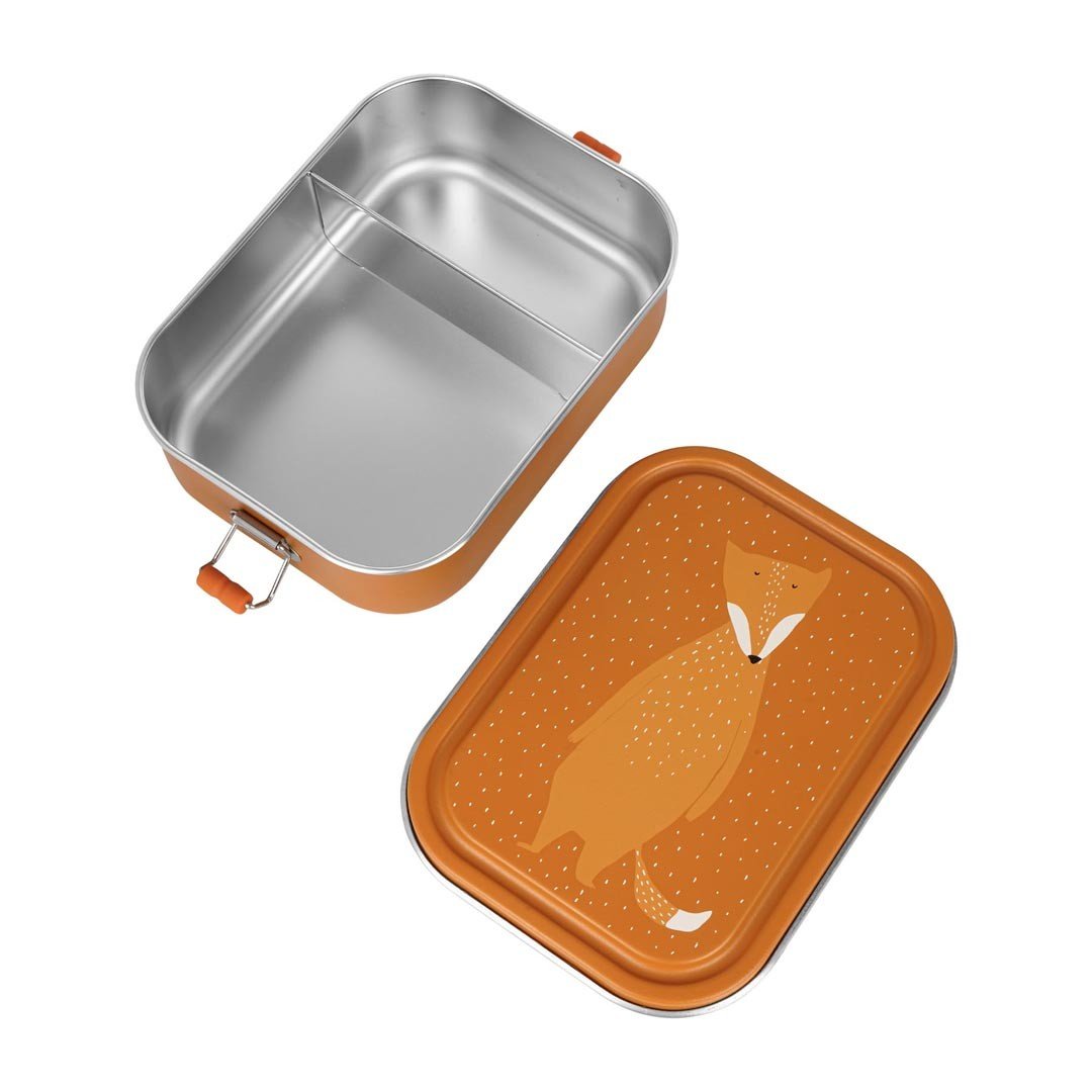 Mr. Fox Stainless Steel Lunch Box for Kids (Large) – Safe, Non-Toxic & Sustainable Food Storage - Tiny Tugz™