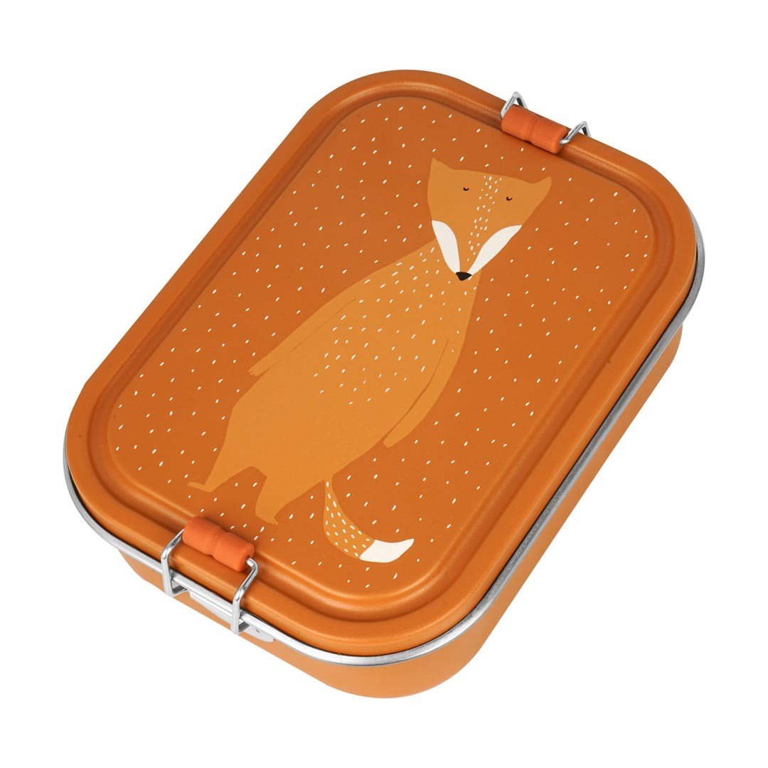 Mr. Fox Stainless Steel Lunch Box for Kids (Large) – Safe, Non-Toxic & Sustainable Food Storage - Tiny Tugz™