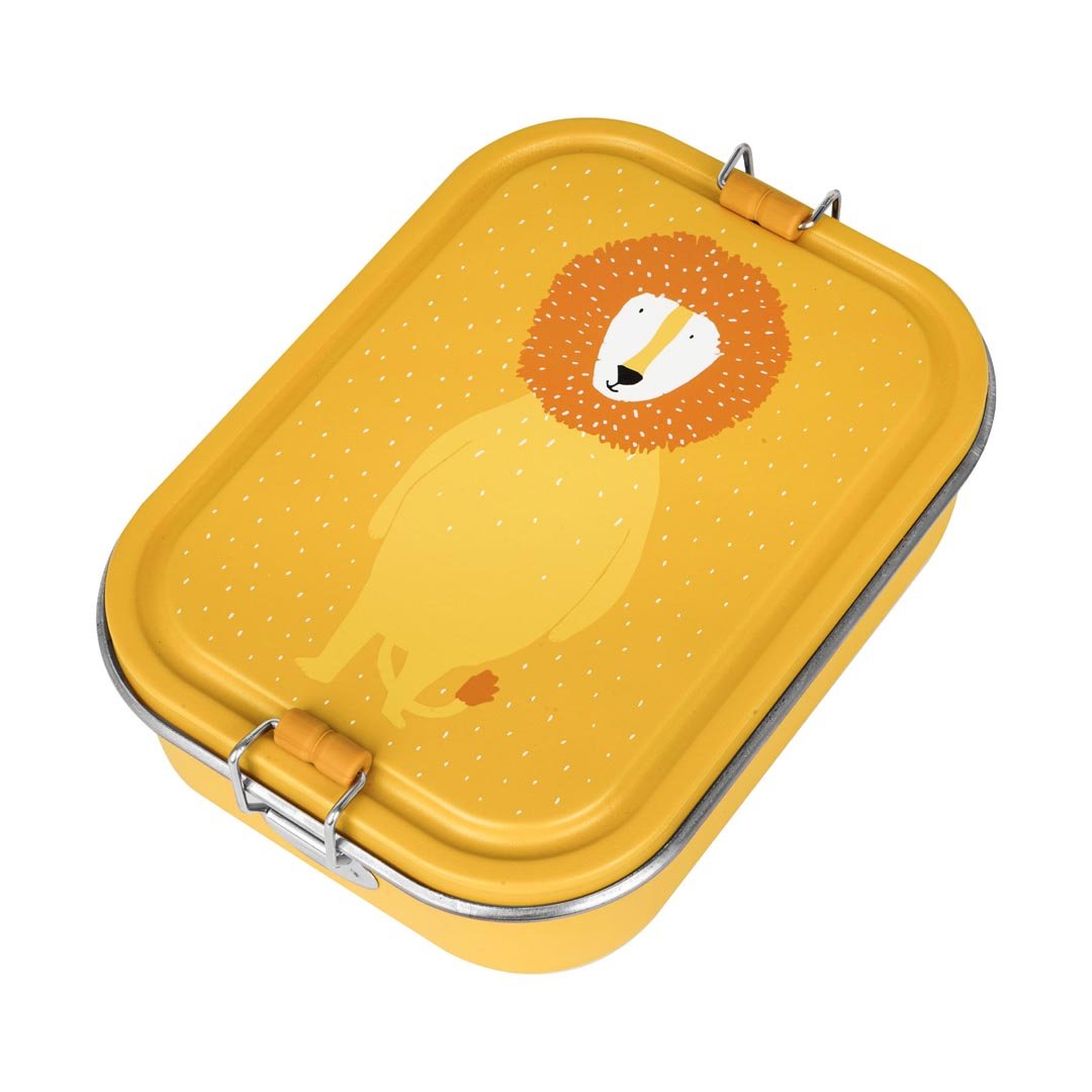 Mr. Lion Stainless Steel Lunch Box for Kids (Large) – Safe, Non-Toxic & Sustainable Food Storage - Tiny Tugz™