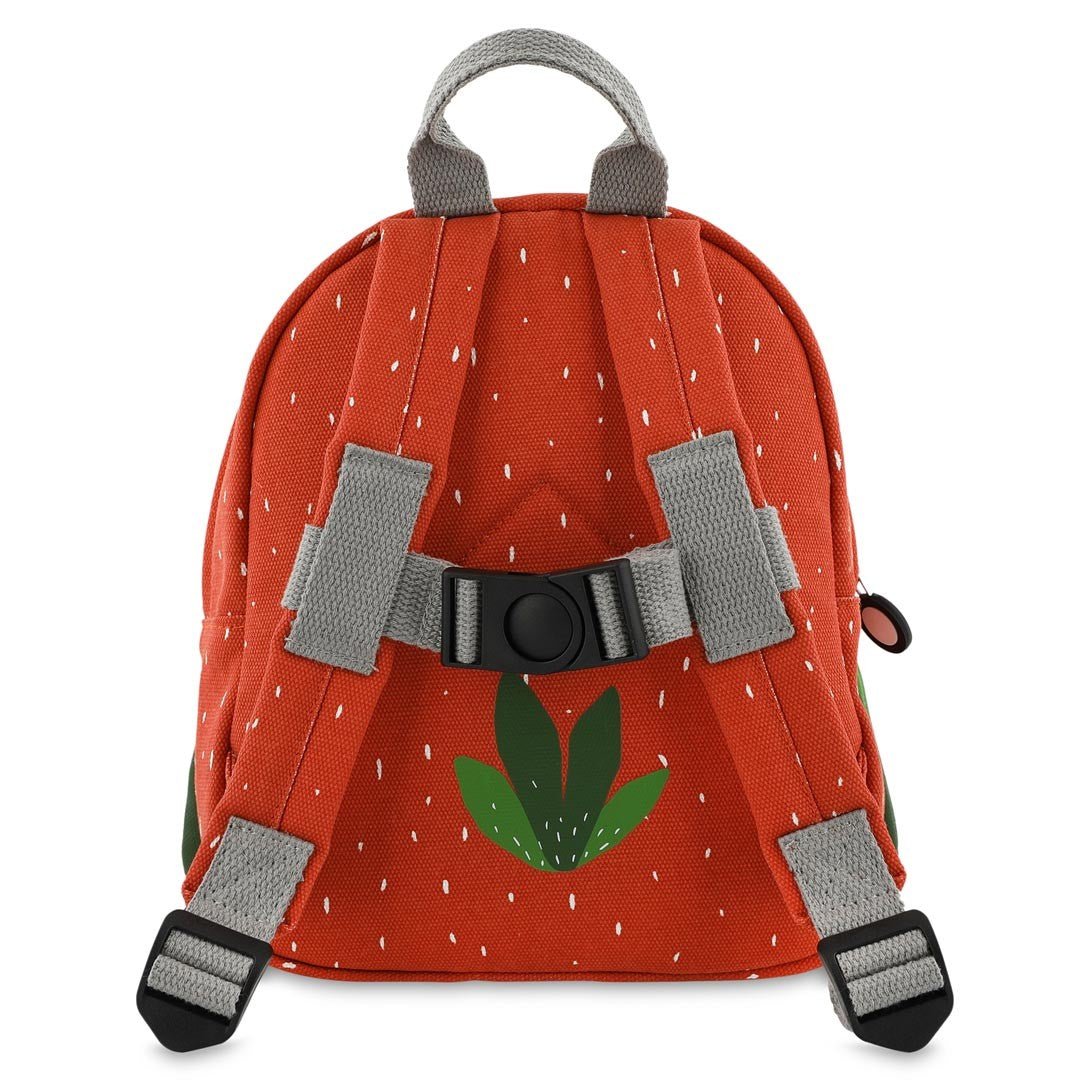 Mr. Parrot Recycled Cotton Kids Backpack (Regular) – Lightweight, Water-Repellent & Sustainable - Tiny Tugz™
