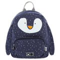 Mr. Penguin Recycled Cotton Kids Backpack (Regular) – Lightweight, Water-Repellent & Sustainable - Tiny Tugz™