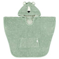Mr. Polar Bear Organic Cotton Kids Hooded Towel Poncho – Ultra-Soft, Absorbent & Sustainable - Tiny Tugz™