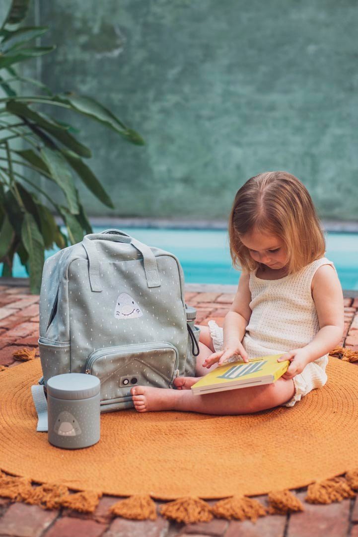 Mr. Shark Insulated Stainless Steel Lunch Pot (500 ml) - Tiny Tugz™