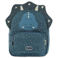 Mr. Triceratops Recycled Cotton Kids Backpack (Regular) – Lightweight, Water-Repellent & Sustainable - Tiny Tugz™
