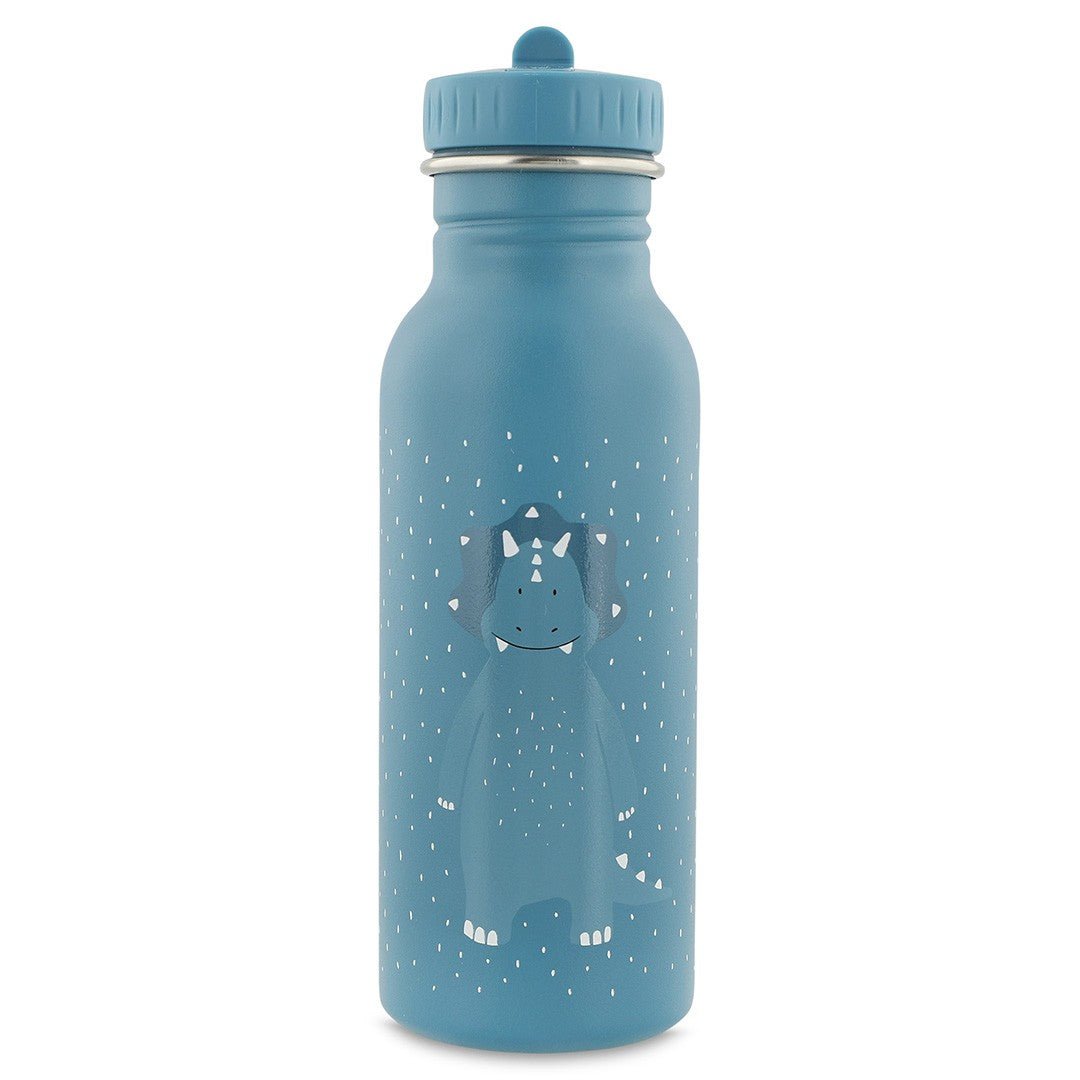Mr. Triceratops Stainless Steel Water Bottle 500 ml – Durable, Safe Hydration for Kids - Tiny Tugz™