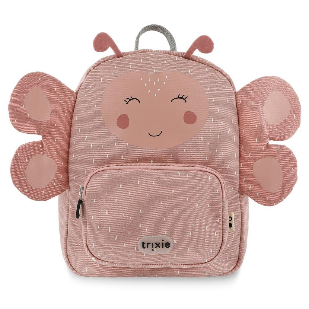 Mrs. Butterfly Recycled Cotton Kids Backpack (Small) – Lightweight, Water-Repellent & Sustainable - Tiny Tugz™