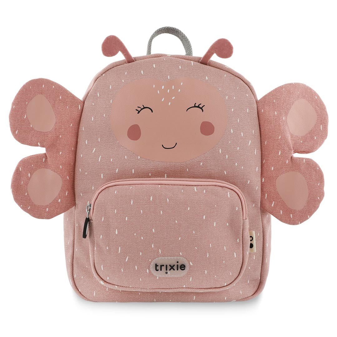 Mrs. Butterfly Recycled Cotton Kids Backpack (Small) – Lightweight, Water-Repellent & Sustainable - Tiny Tugz™