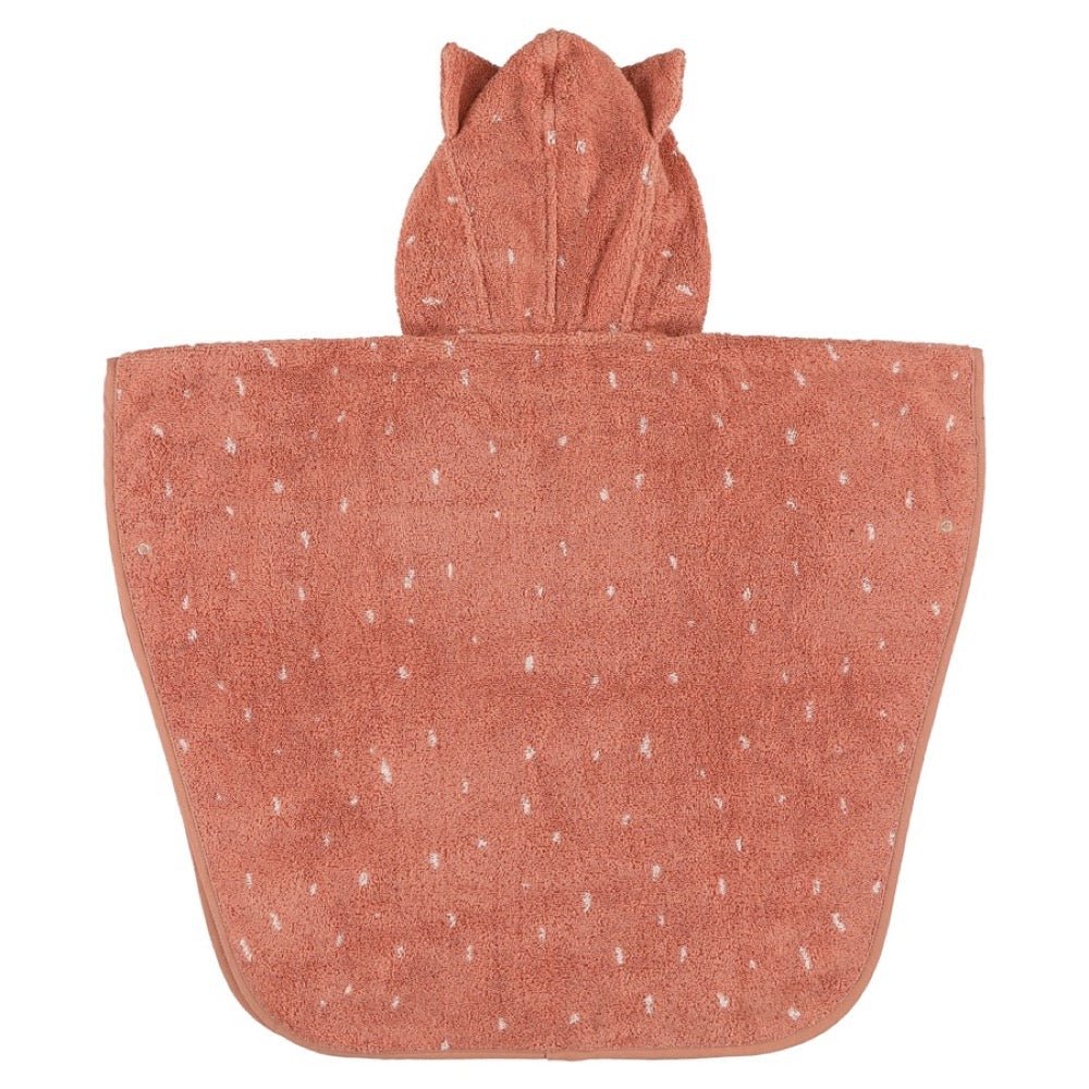 Mrs. Cat Organic Cotton Kids Hooded Towel Poncho – Ultra-Soft, Absorbent & Sustainable - Tiny Tugz™