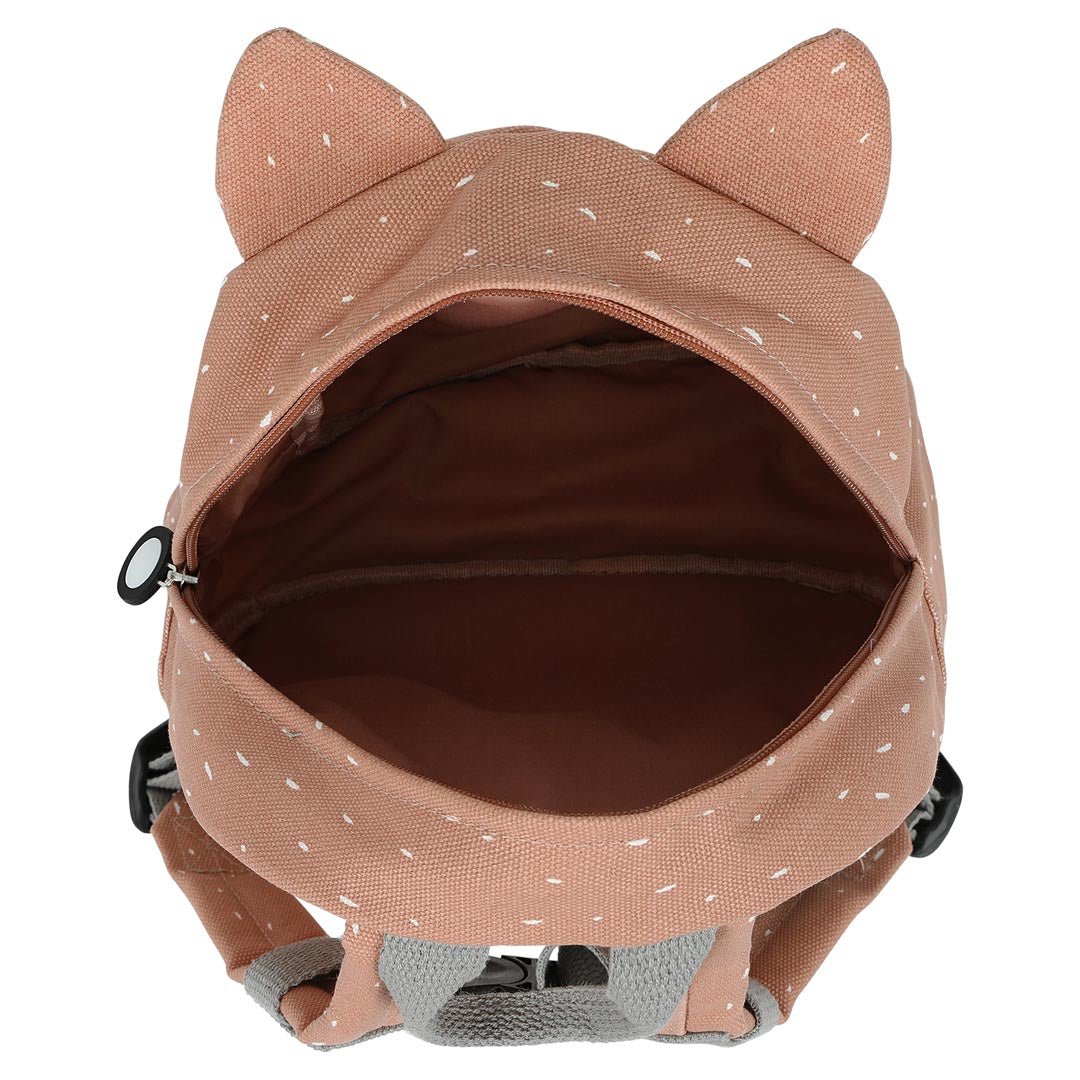 Mrs. Cat Recycled Cotton Kids Backpack (Small) – Lightweight, Water-Repellent & Sustainable - Tiny Tugz™