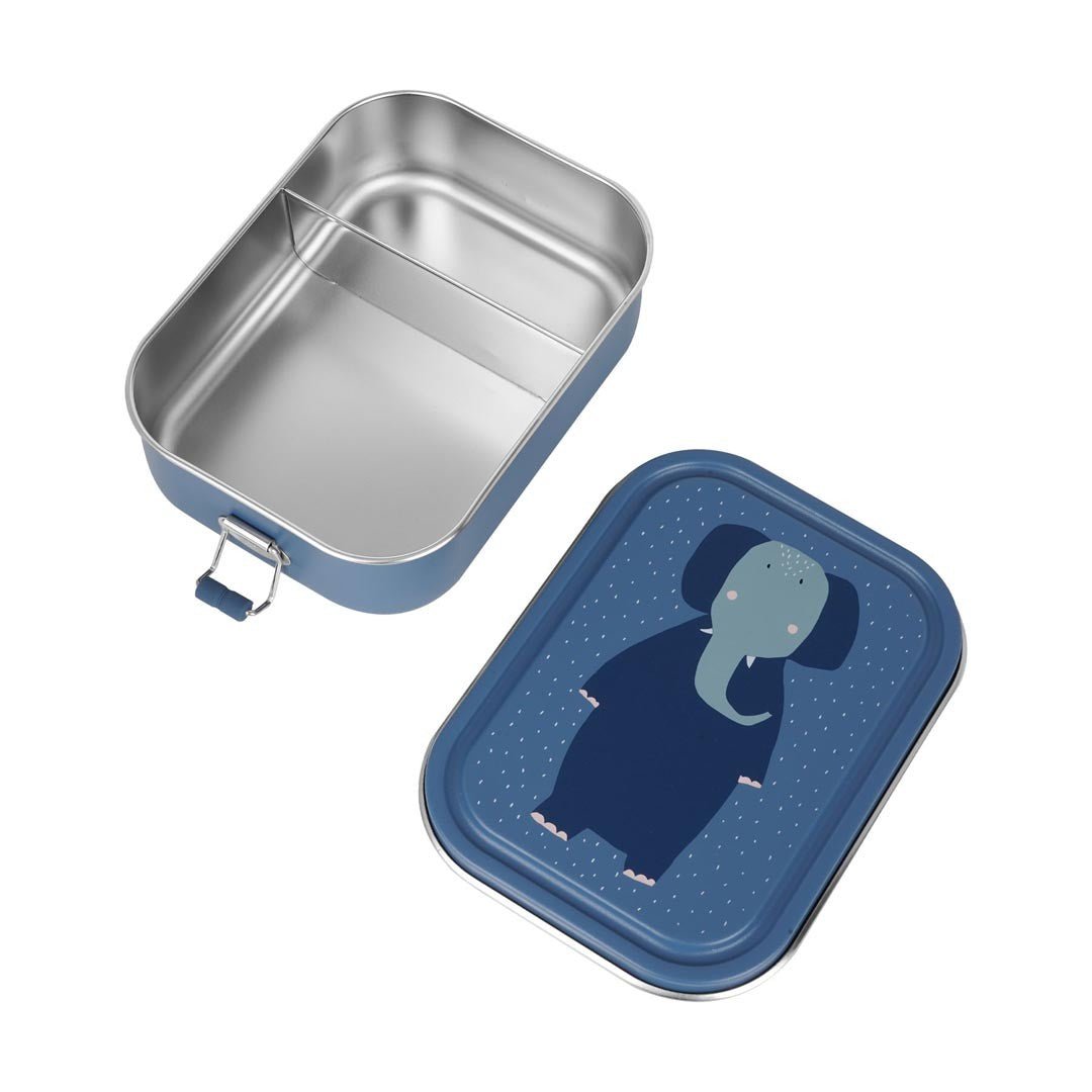 Mrs. Elephant Stainless Steel Lunch Box for Kids (Large) – Safe, Non-Toxic & Sustainable Food Storage - Tiny Tugz™