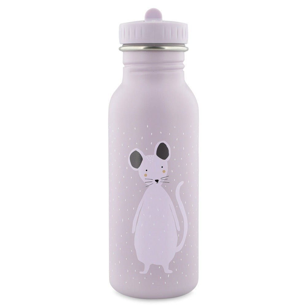 Mrs. Mouse Stainless Steel Water Bottle 500 ml – Durable, Safe Hydration for Kids - Tiny Tugz™