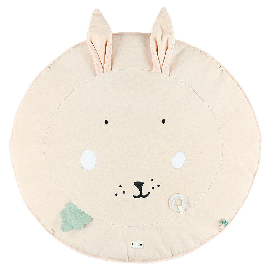 Mrs Rabbit Activity Play Mat with Arches – Organic Cotton, Cotton & Recycled Polyester, Sensory Toys (3 m+) - Tiny Tugz™