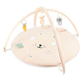 Mrs Rabbit Activity Play Mat with Arches – Organic Cotton, Cotton & Recycled Polyester, Sensory Toys (3 m+) - Tiny Tugz™