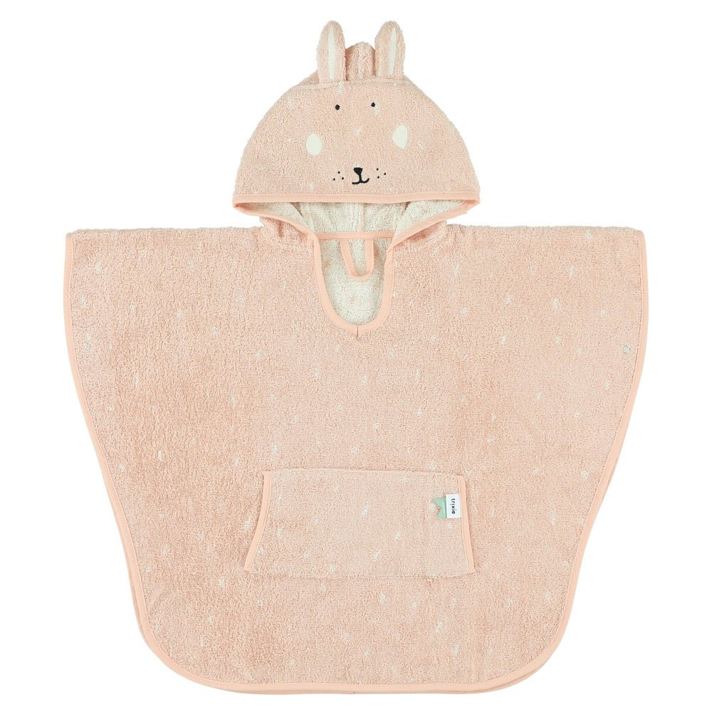 Mrs. Rabbit Organic Cotton Kids Hooded Towel Poncho – Ultra-Soft, Absorbent & Sustainable - Tiny Tugz™