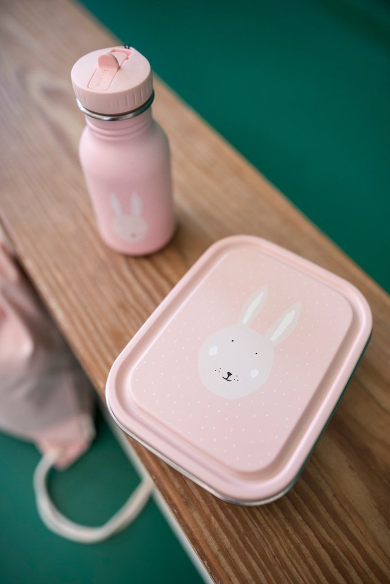 Mrs. Rabbit Stainless Steel Lunch Box for Kids (Small) – Safe, Non-Toxic & Sustainable Food Storage - Tiny Tugz™