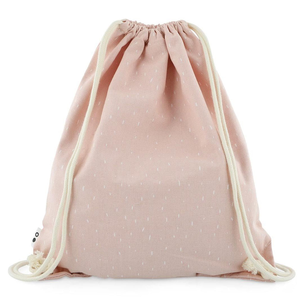 Mrs. Recycled Cotton Kids Drawstring Bag – Lightweight, Water-Repellent & Sustainable - Tiny Tugz™