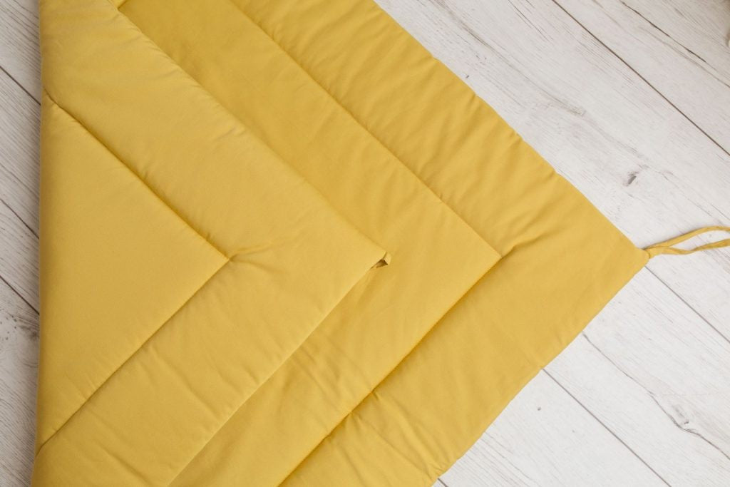 Mustard Teepee Tent – OEKO-TEX® certified cotton teepee tent, handmade in Poland