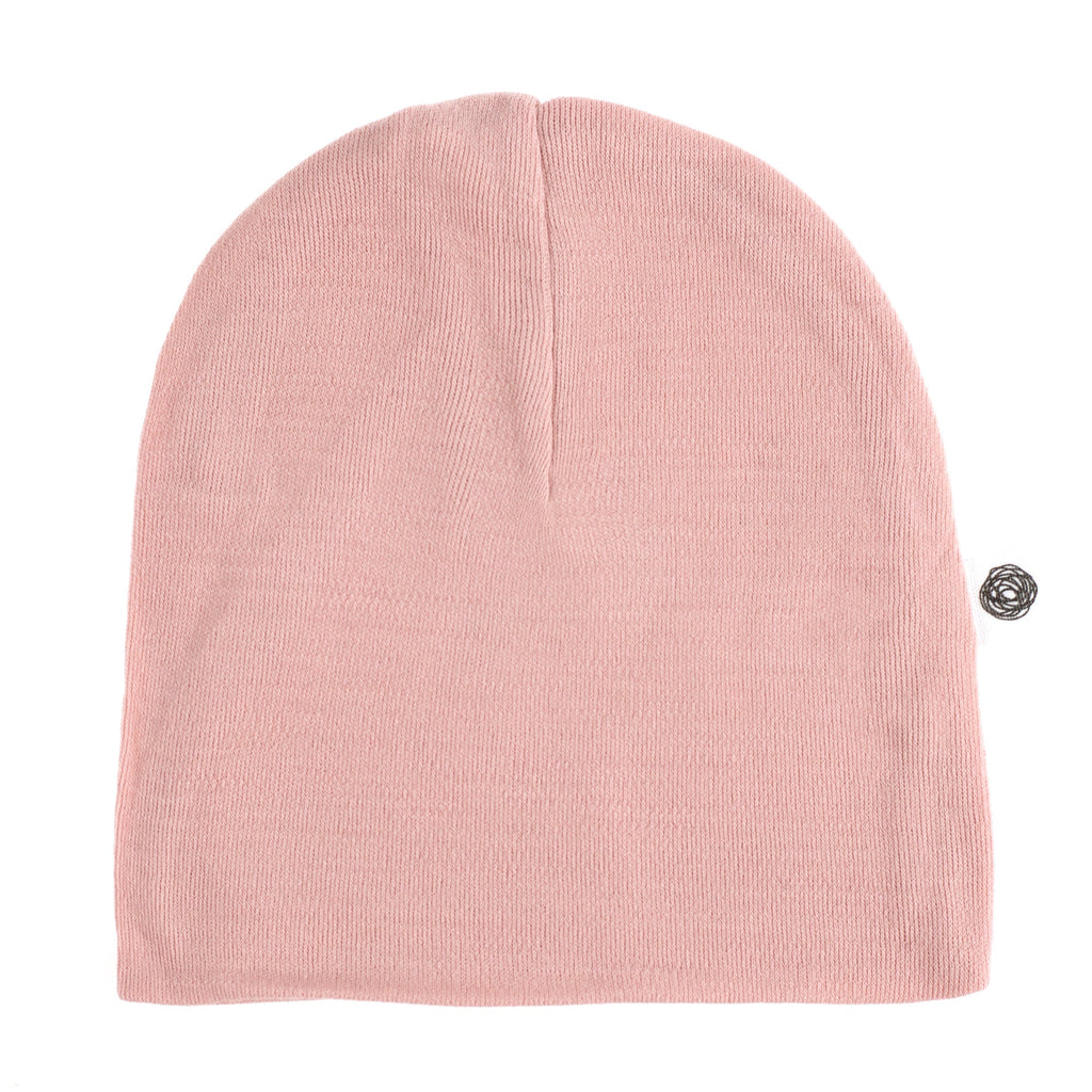 Wool Baby Hat - Merino Wool - Misty Rose
