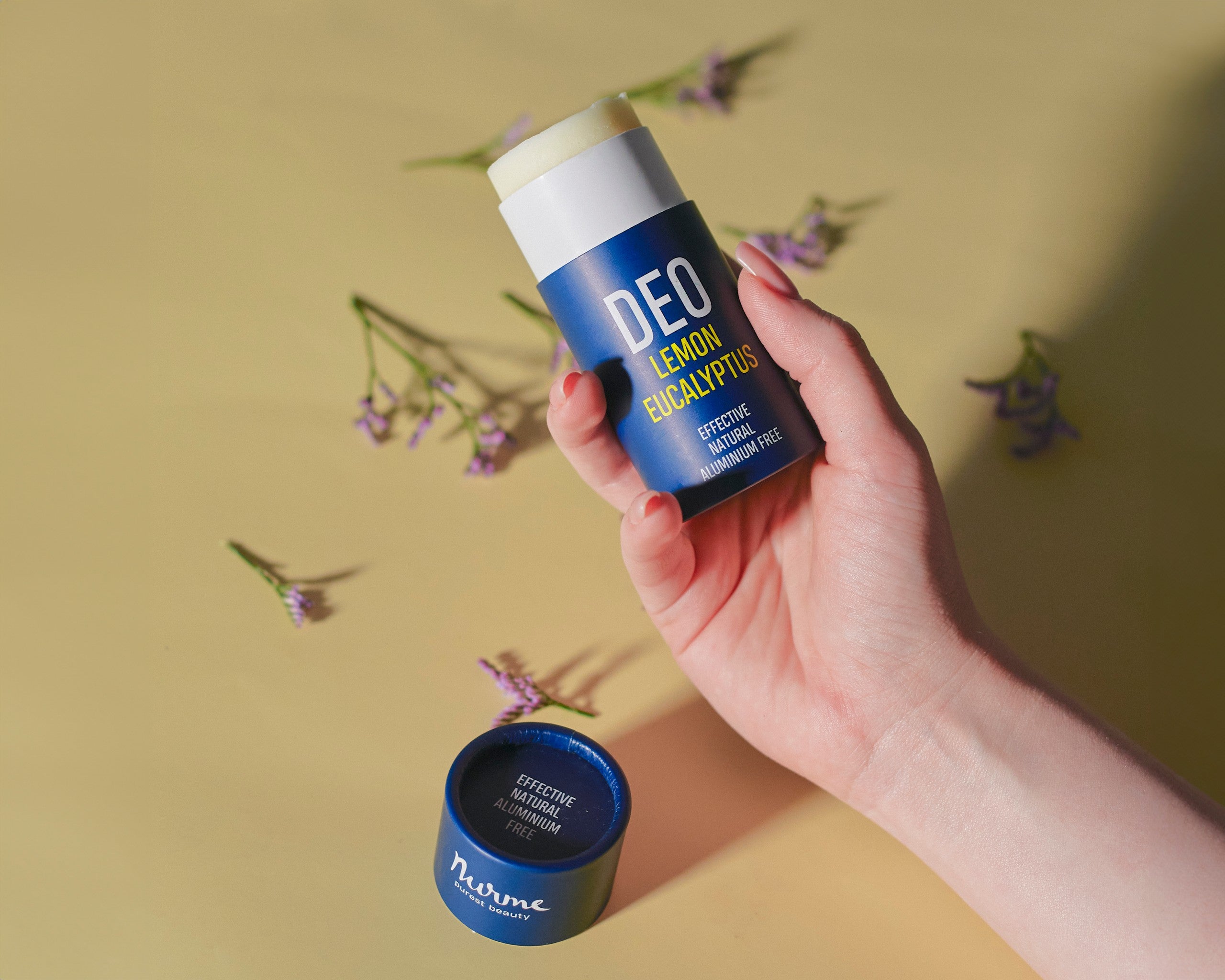 Natural Deodorant – Lemon & Eucalyptus, 80g