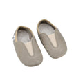 Natural Leather Barefoot Toddlers & Kids Slippers(Grey) - Tiny Tugz™