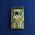 Nature Acrylic Markers for Wooden Toys - 3 mm Tip - 6 Pack - Tiny Tugz™