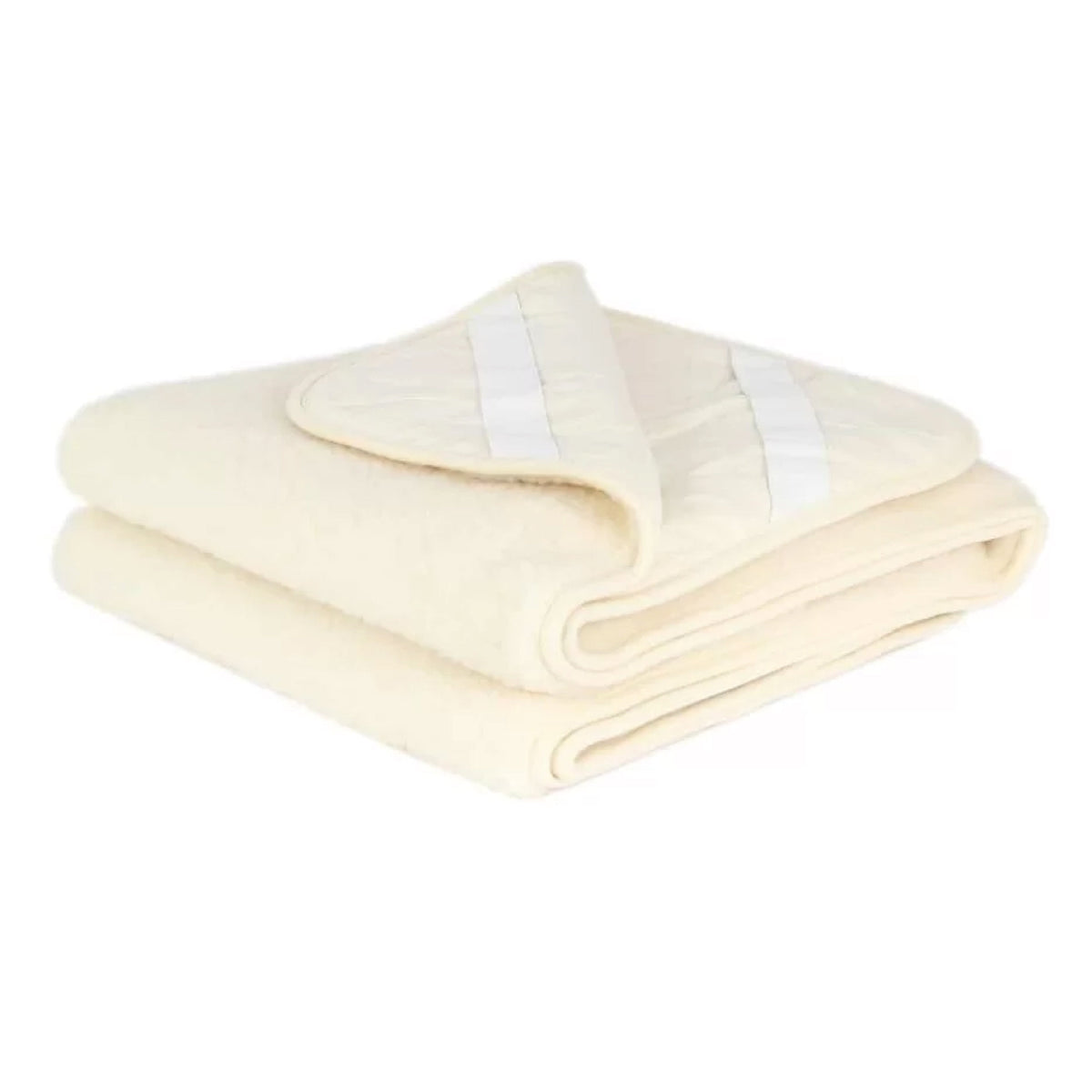 Wool Toddler Bed Underlay - Merino Wool - 70x160cm - Natural