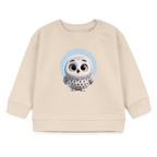 Organic Blend Baby Sweatshirt (3D Owl Illustration) - Tiny Tugz™