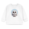 Organic Blend Baby Sweatshirt (3D Owl Illustration) - Tiny Tugz™