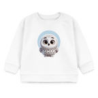 Organic Blend Baby Sweatshirt (3D Owl Illustration) - Tiny Tugz™