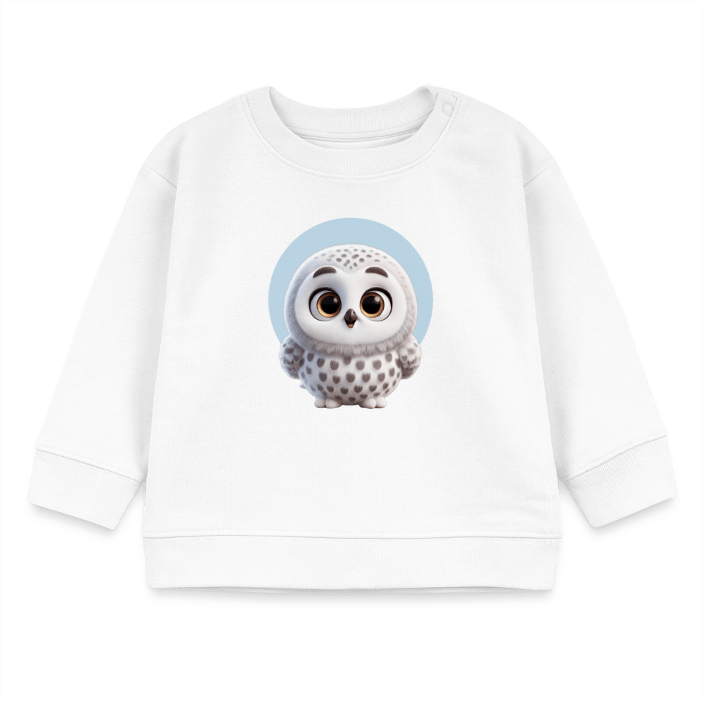 Organic Blend Baby Sweatshirt (3D Owl Illustration) - Tiny Tugz™