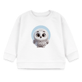 Organic Blend Baby Sweatshirt (3D Owl Illustration) - Tiny Tugz™
