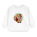Organic Blend Baby Sweatshirt (3D Squirrel Illustration) - Tiny Tugz™